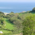 Sea view in Branscombe, Devon